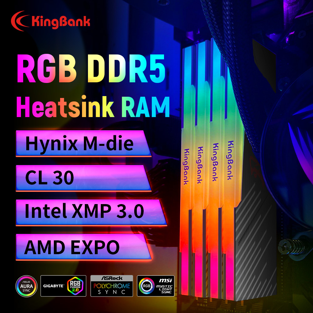 KingBank KRRB DDR5 RGB SoarBla - Ddr5 16Gb 6000Mhz review and price