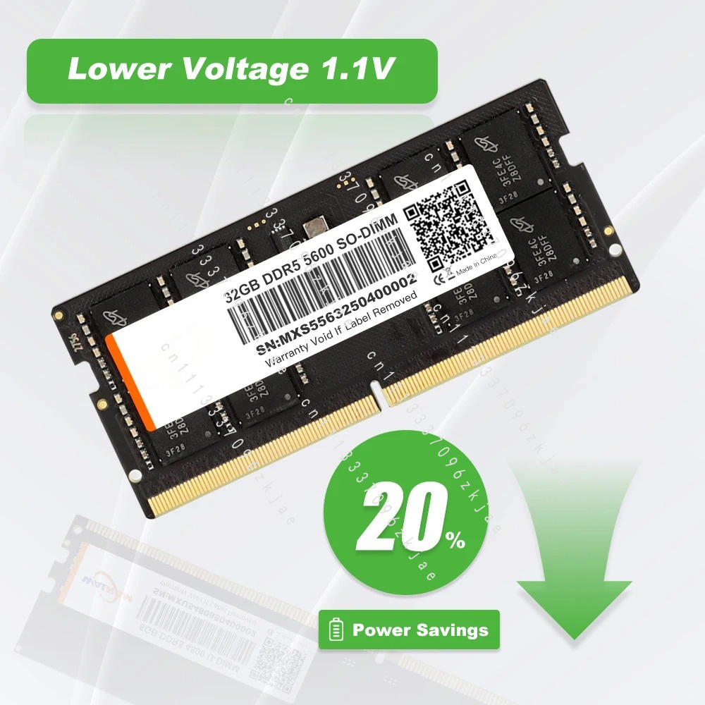 High Quality DDR5 RAM 8GB 16GB - Ddr5 Laptop Ram review and price