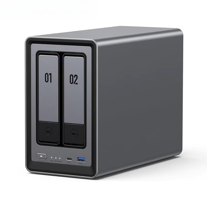 DXP2800 2 Bay Desktop NAS N100 - Ddr5 8Gb review and price